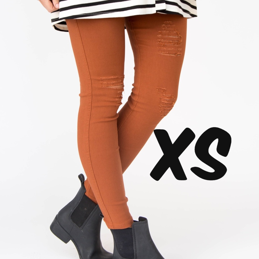 Distressed Jeggings